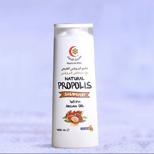 Propolis Shampoo with ARGAN (400ml) - MUJ - Mujeza Honey