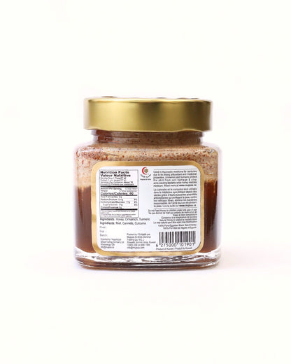 Cinnamon & Turmeric + Blackseed Honey (250g) - Mujeza Honey