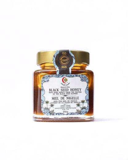 Plain Black Seed Honey (250g) - Mujeza Honey