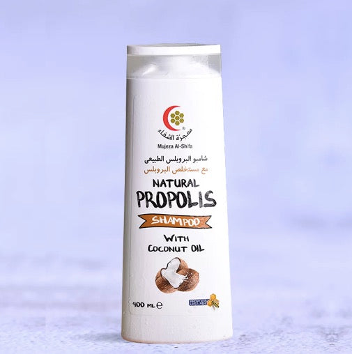 Propolis Shampoo with COCONUT (400ml) - MUJ - Mujeza Honey